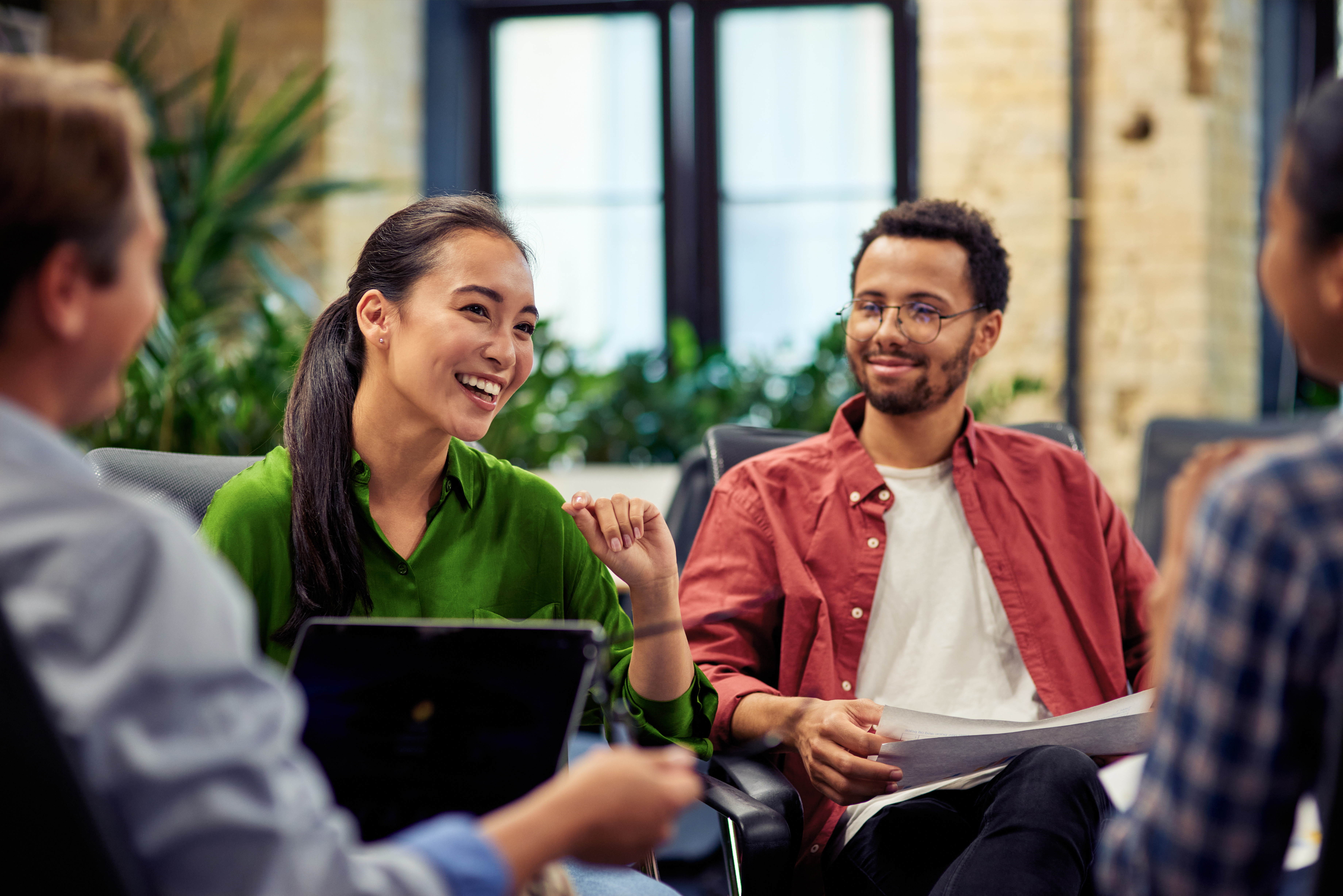 Protrition Labs leadership team in conversation
